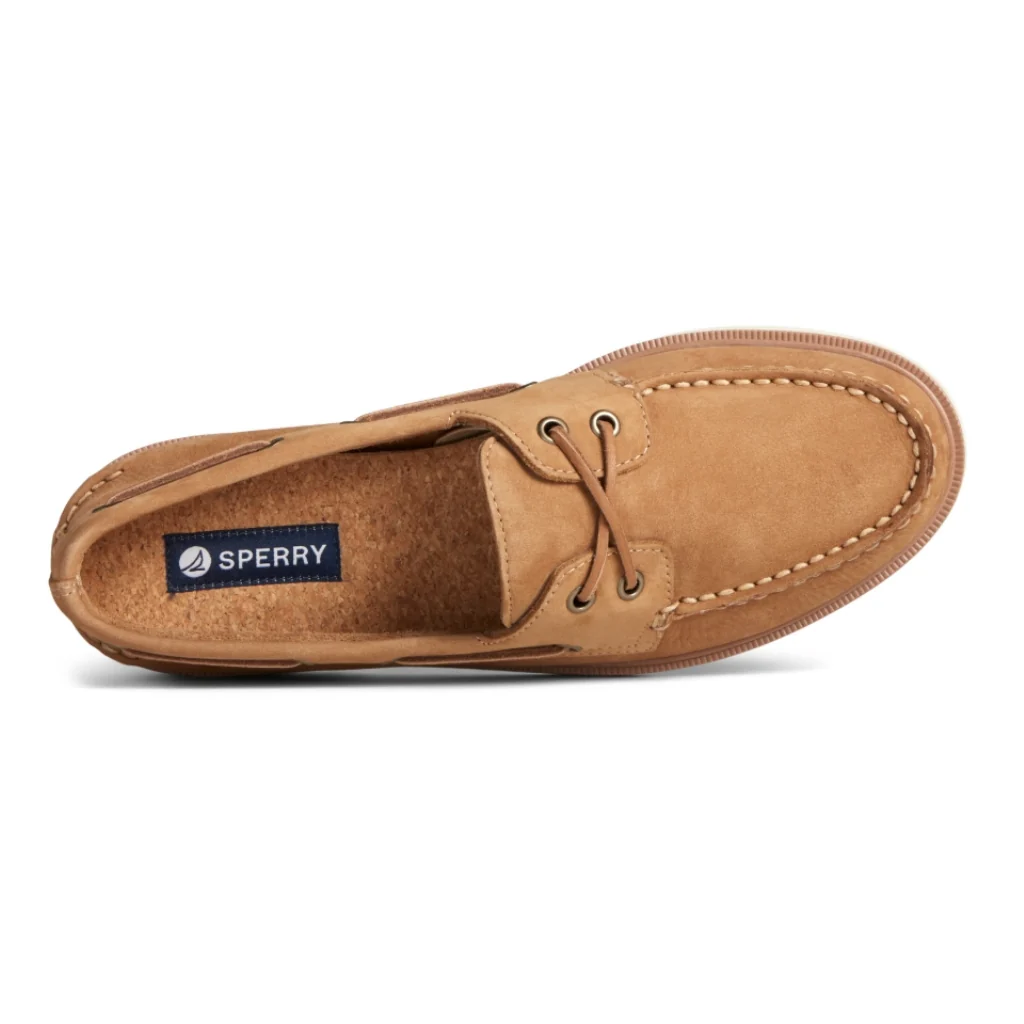A/O 2 Eye Double Sole - Tan - Image 4