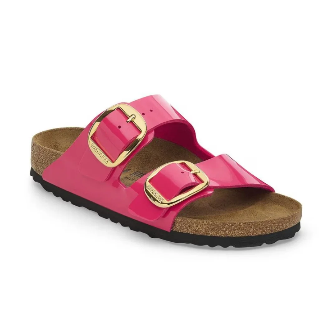 Arizona Big Buckle Patent Birko-Flor- Fuchsia Fusion - Image 3
