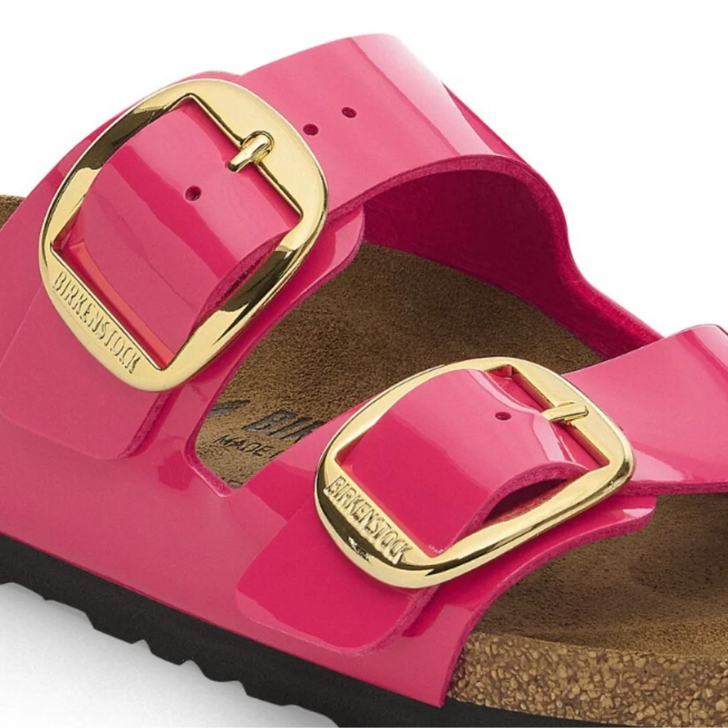 Arizona Big Buckle Patent Birko-Flor- Fuchsia Fusion - Image 4