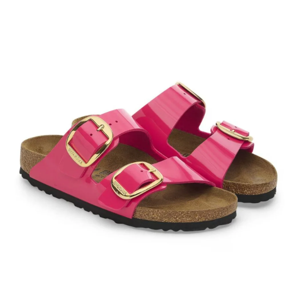 Arizona Big Buckle Patent Birko-Flor- Fuchsia Fusion - Image 6