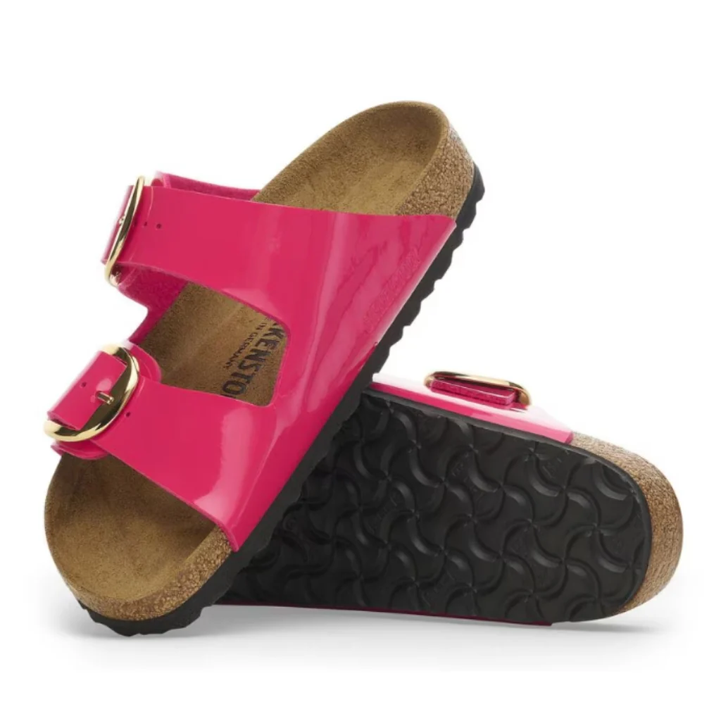 Arizona Big Buckle Patent Birko-Flor- Fuchsia Fusion - Image 7