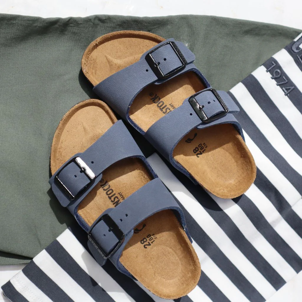 Arizona BirkiBuc Kids Narrow - Navy - Image 2