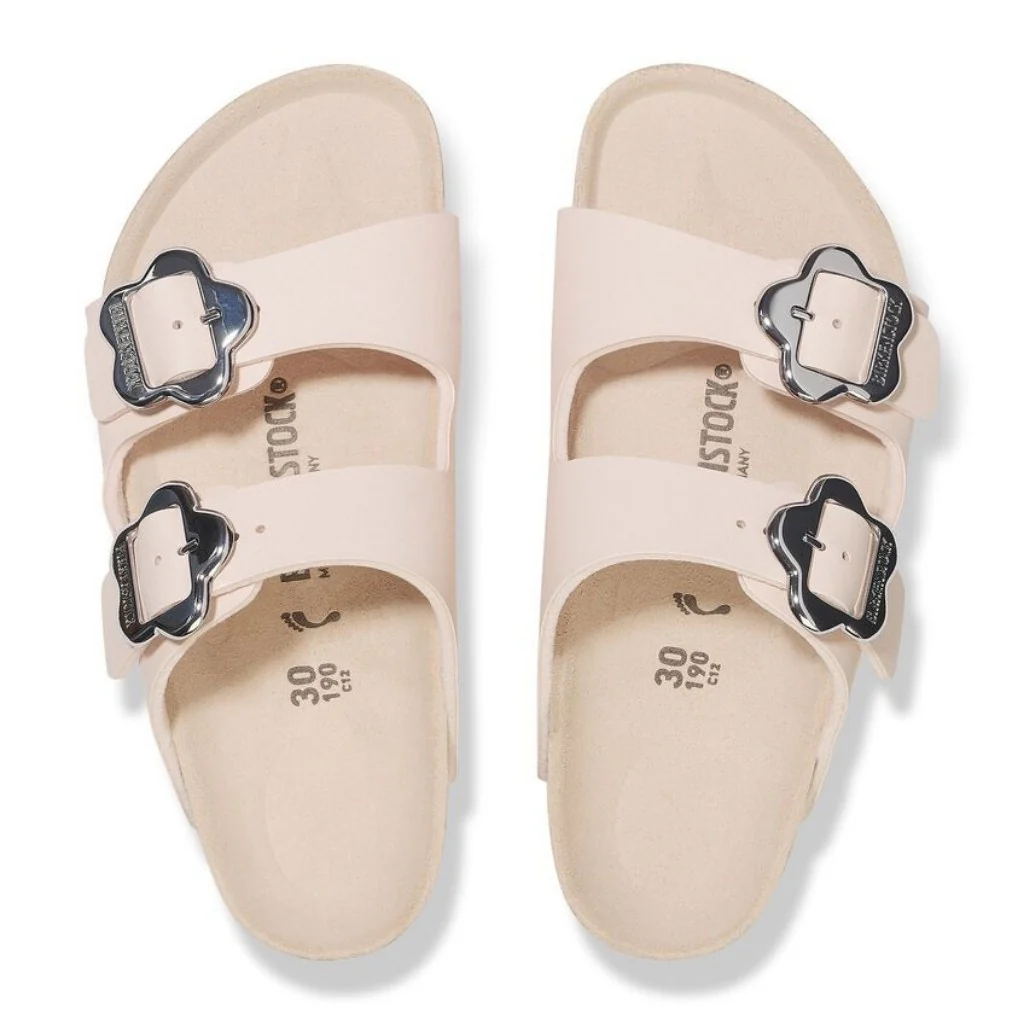 Arizona Birko Flor Flower Buckle Childrens - Light Rose - Image 4