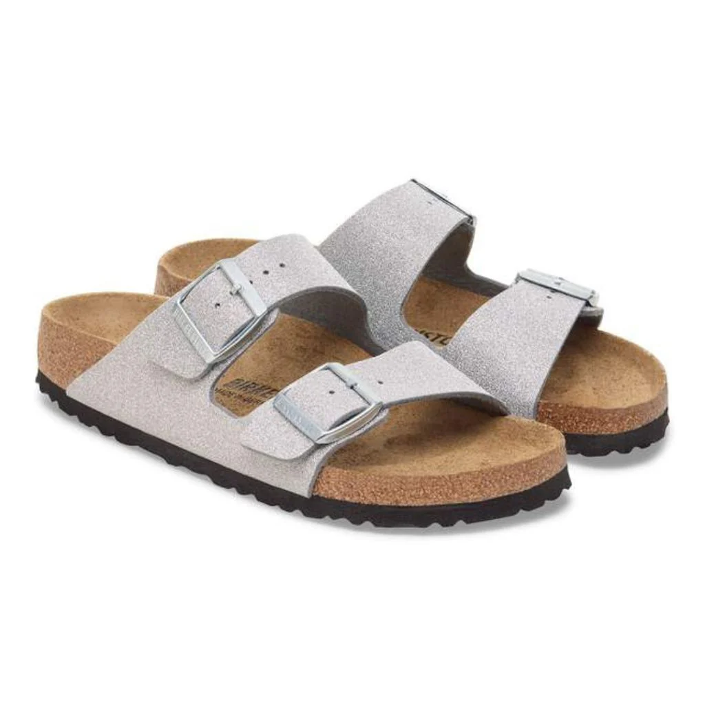 Arizona Birko Flor - Shiny Glitter Silver - Image 2