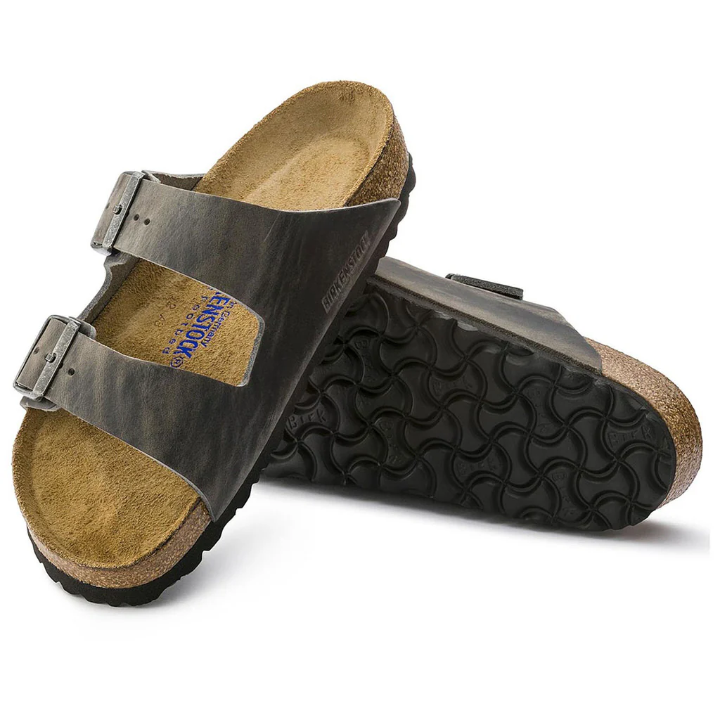 Arizona Leather Soft Footbed Narrow - Iron - Image 5
