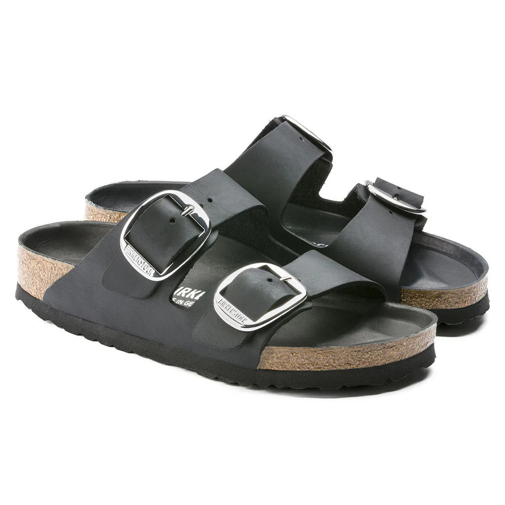 Arizona Leather Oiled Big Buckle Semi Exquisite - Black - Image 5