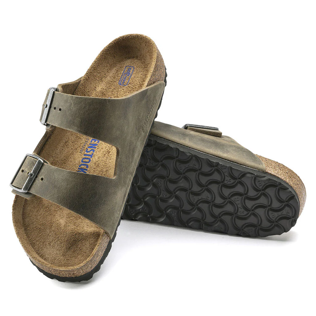 Arizona Leather Oiled Soft Footbed - Faded Khaki (Narrow) - 1019377 - Image 6