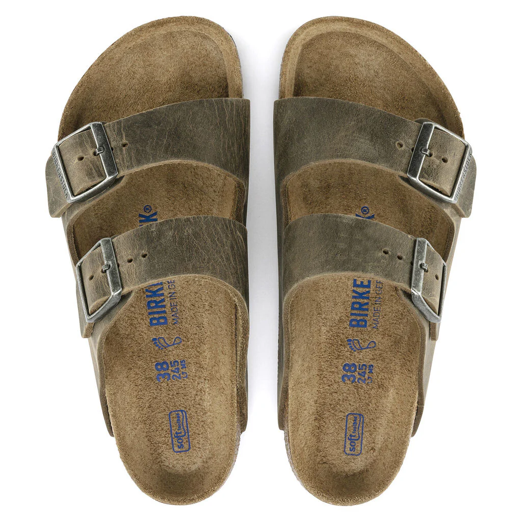 Arizona Leather Oiled Soft Footbed - Faded Khaki (Narrow) - 1019377 - Image 7