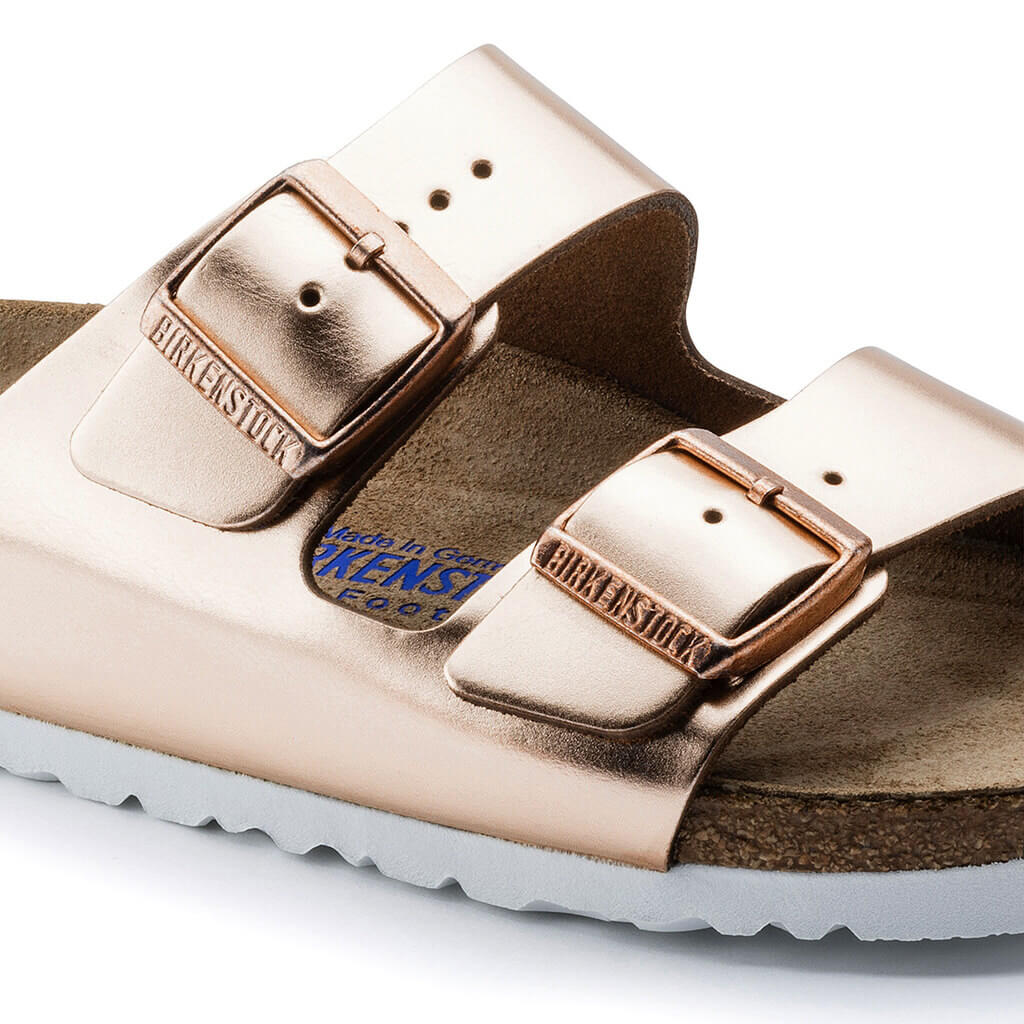 Arizona Leather Soft Footbed - Metallic Copper - Image 3