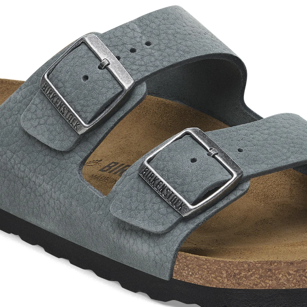 Arizona Nubuck Leather - Basalt Grey - Image 4