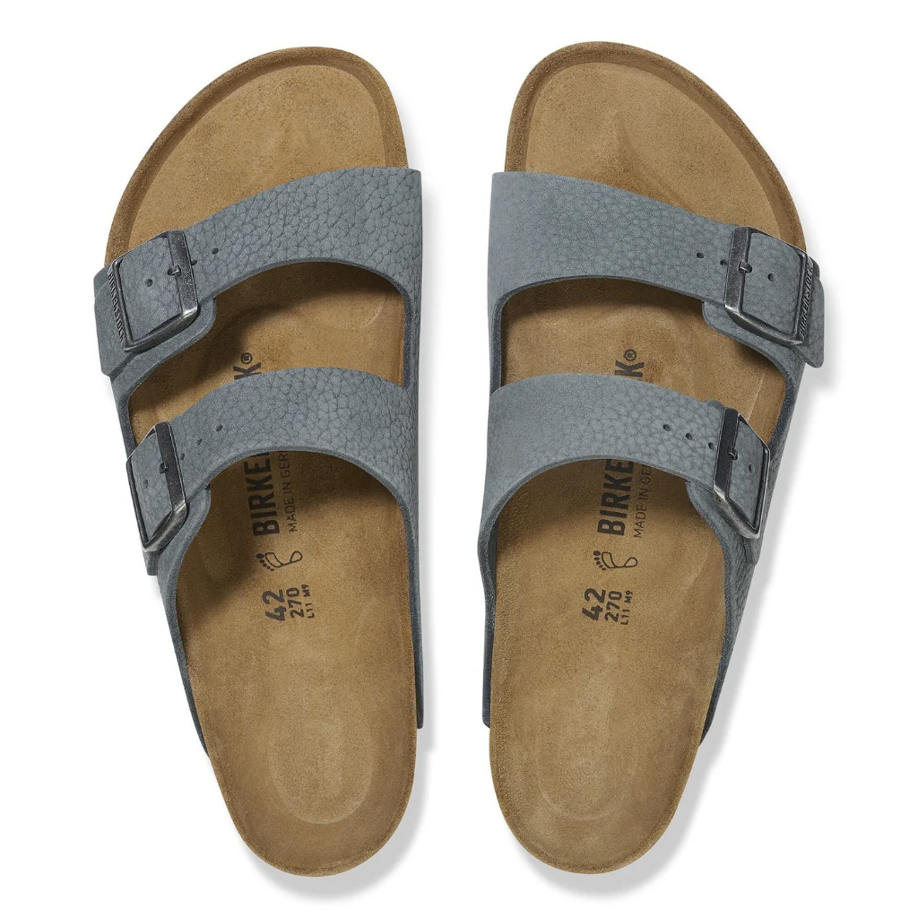 Arizona Nubuck Leather - Basalt Grey - Image 6