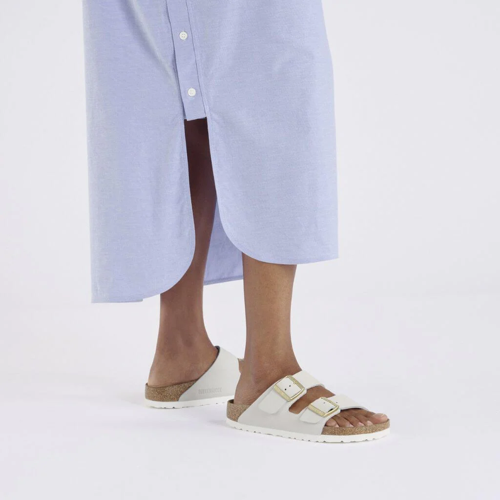 Arizona Nubuck Leather Narrow - Antique White - Image 2