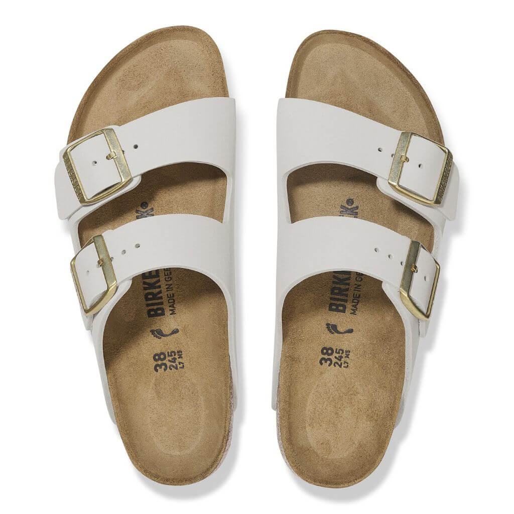 Arizona Nubuck Leather Narrow - Antique White - Image 3