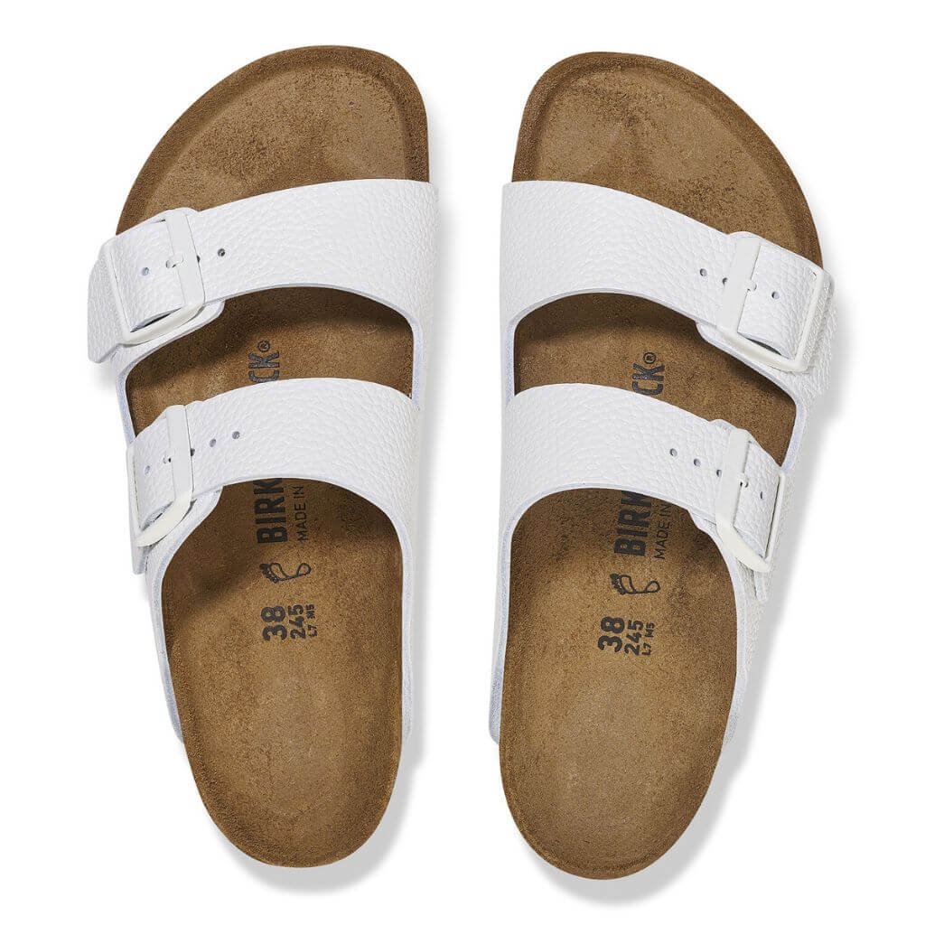 Arizona Smooth Leather Narrow - White - Image 3