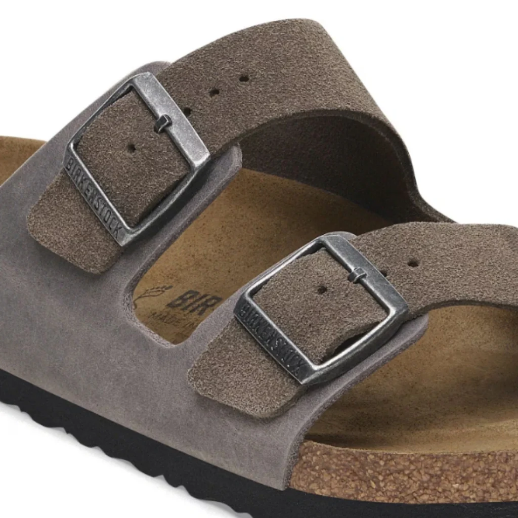 Arizona Suede/Oiled Mix Leather - Concrete Grey - Image 2