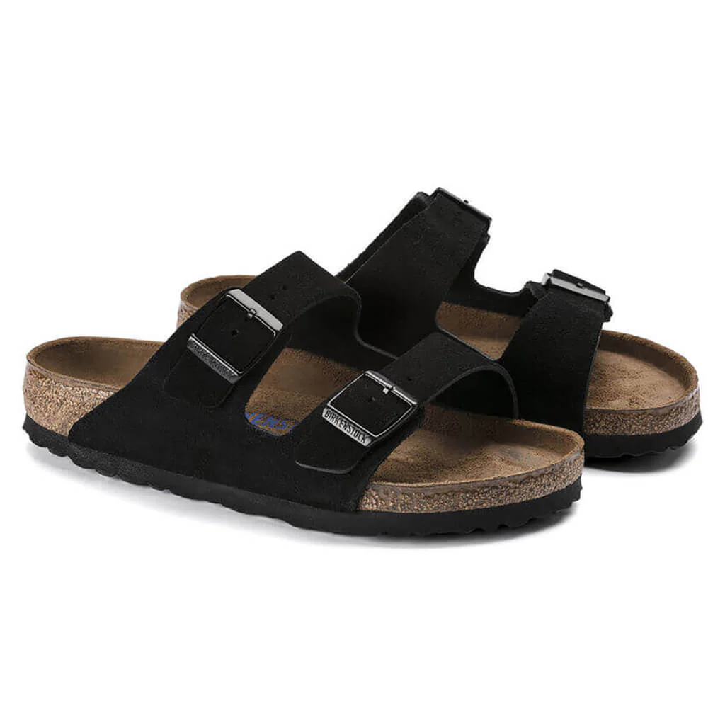 Arizona Suede Soft Footbed - Black - Image 3