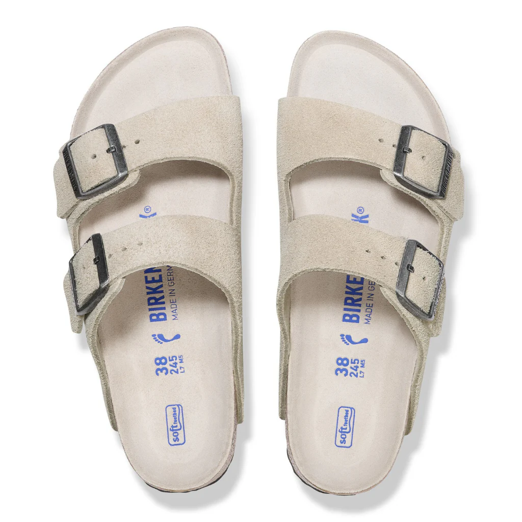 Arizona Suede Soft Footbed - Oyster - Image 5