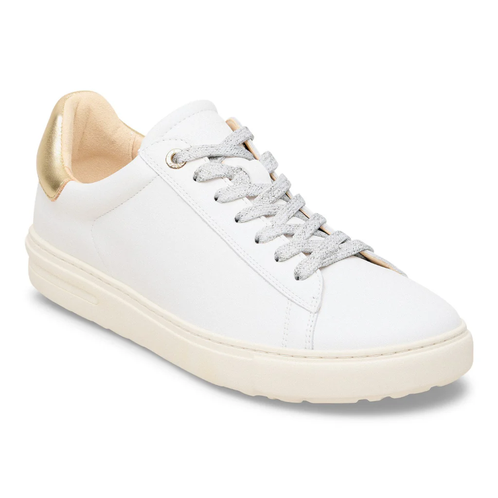 Bend Lace Leather - White/Metallic Gold - Image 5