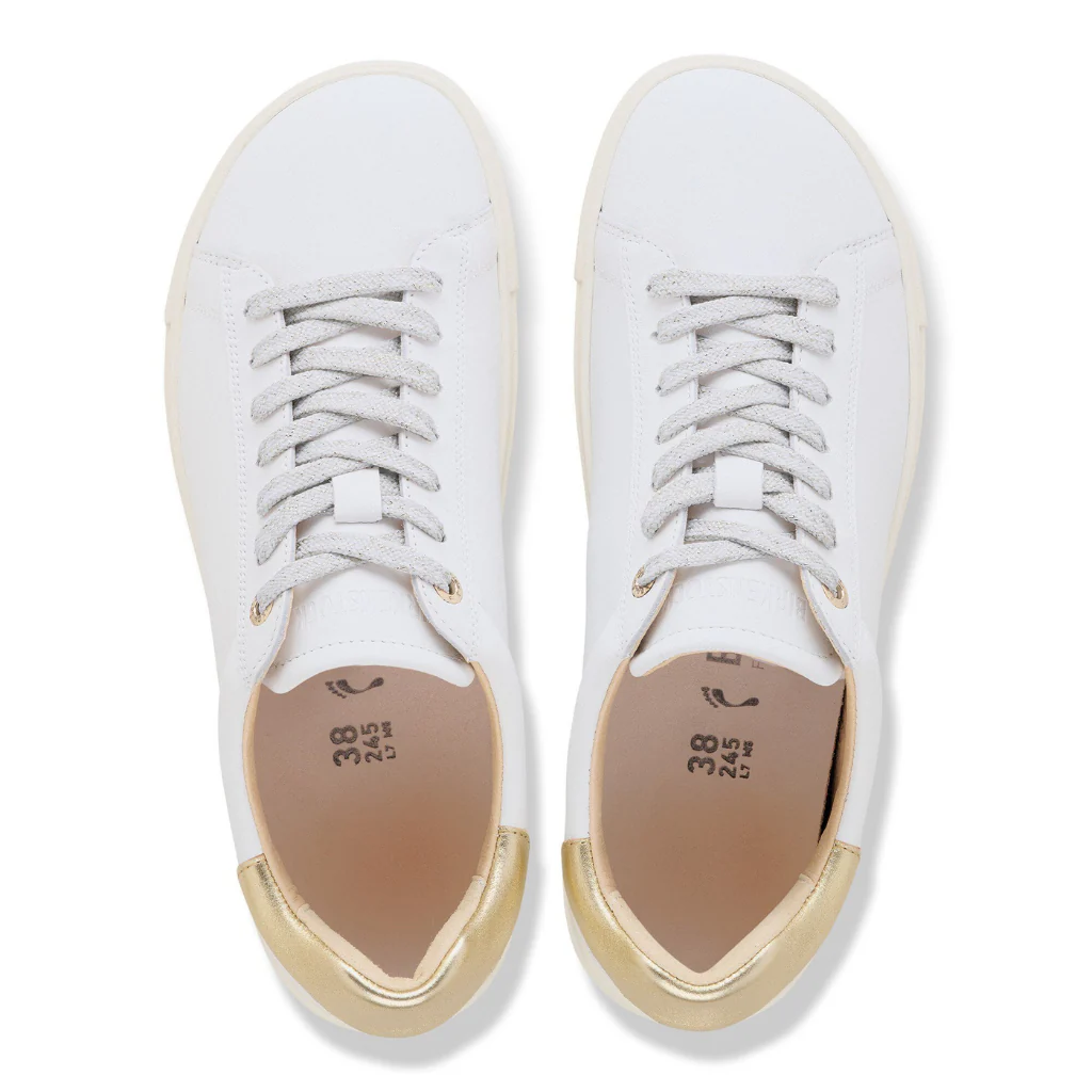 Bend Lace Leather - White/Metallic Gold - Image 6