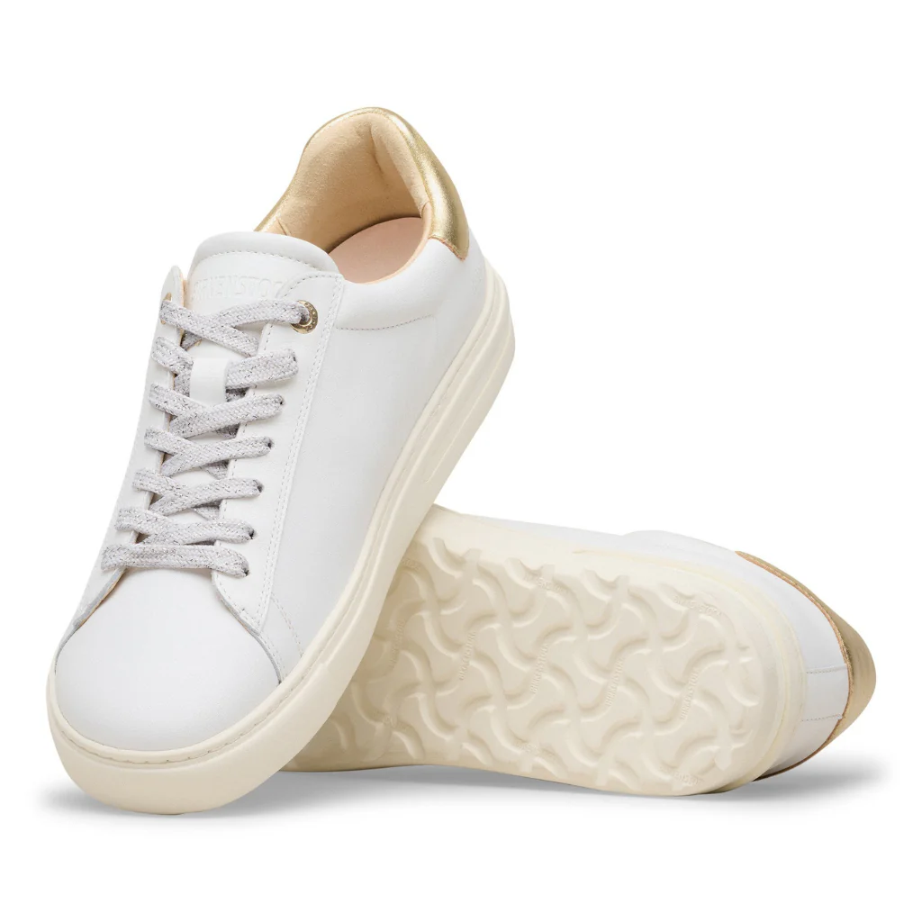 Bend Lace Leather - White/Metallic Gold - Image 7