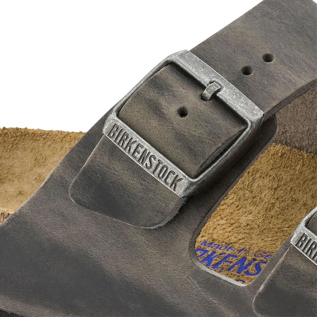Arizona Leather Soft Footbed - Iron - Image 7