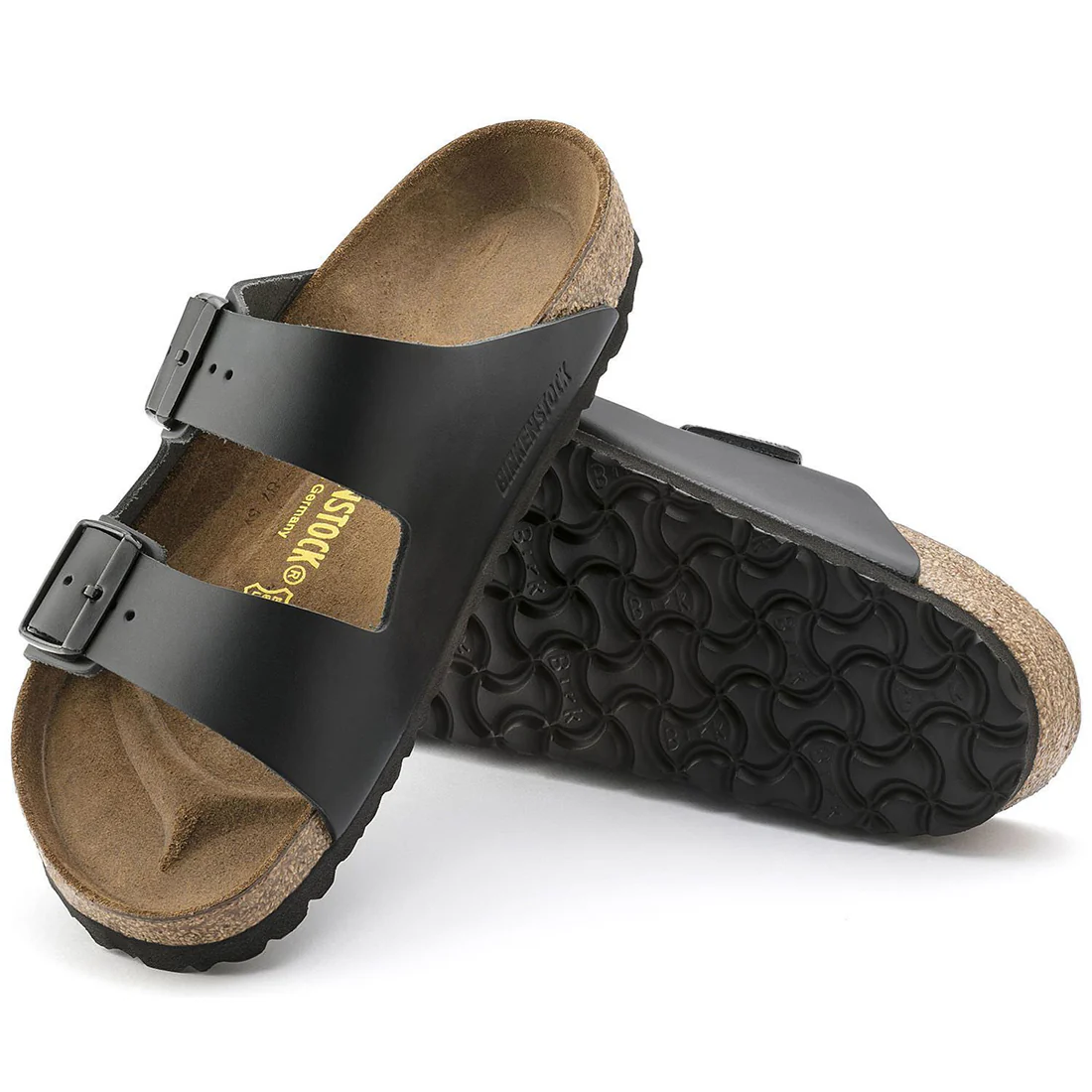 Arizona Smooth Leather Narrow - Black - Image 3