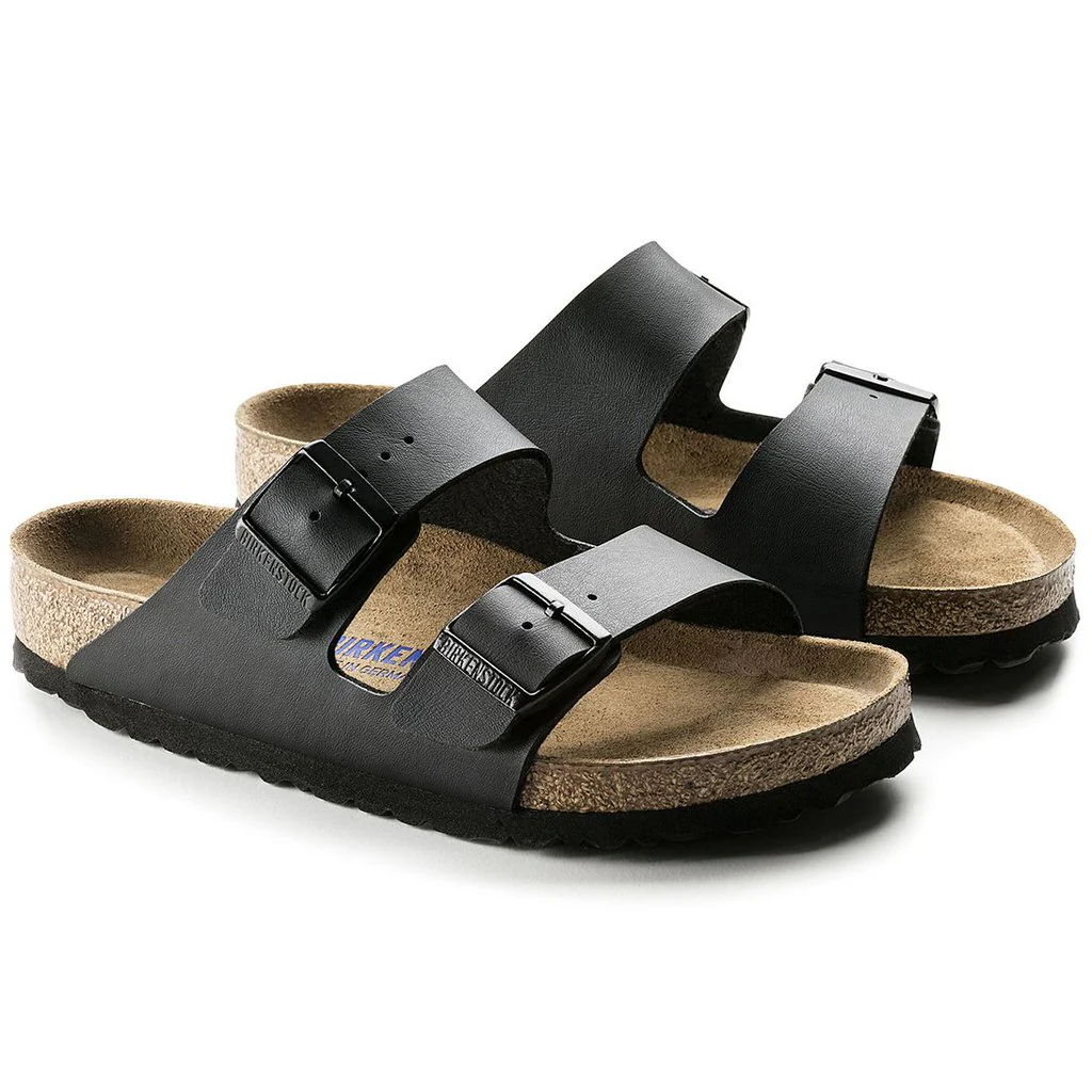 Arizona Birko Flor Soft Footbed Narrow - Black - Image 4