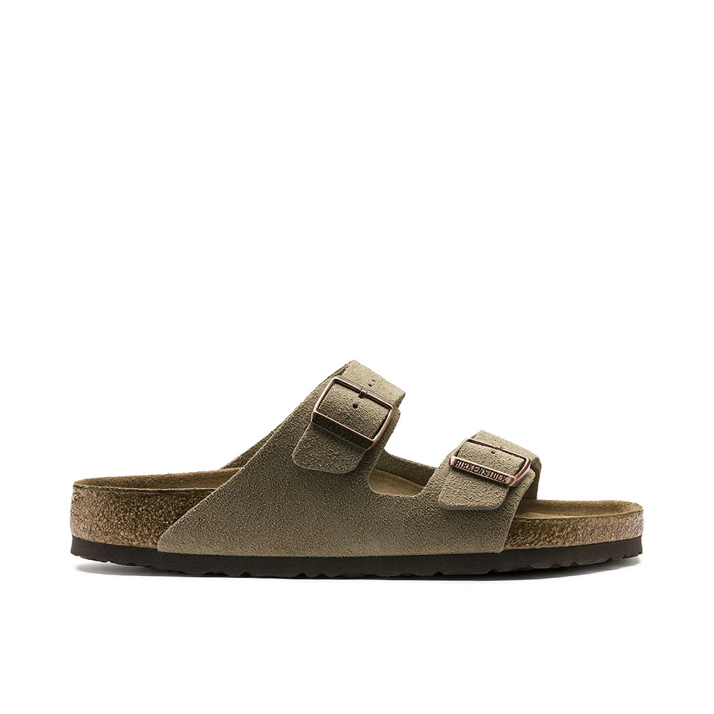 Arizona Suede Soft Footbed - Taupe