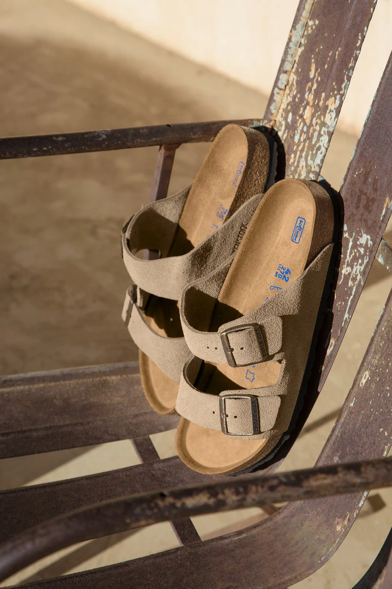 Arizona Suede Soft Footbed - Taupe - Image 2