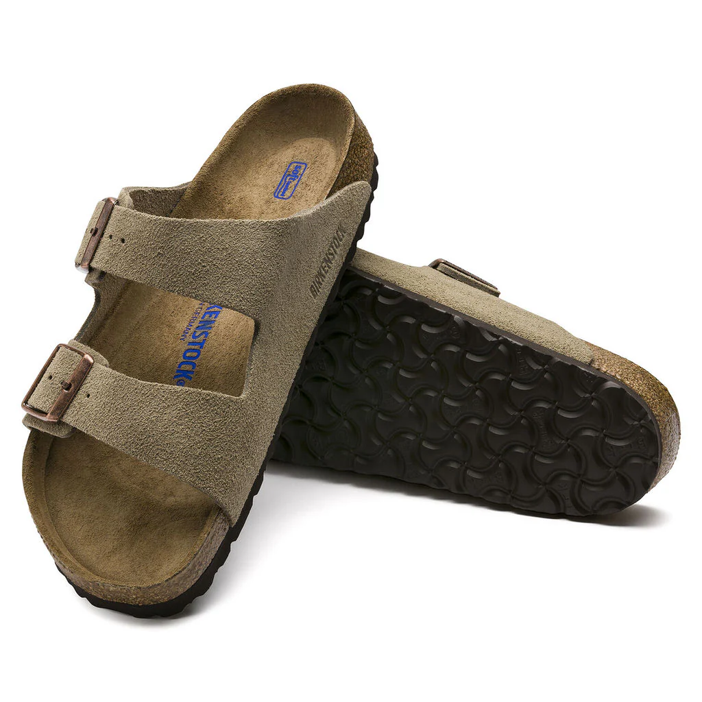 Arizona Suede Soft Footbed - Taupe - Image 4