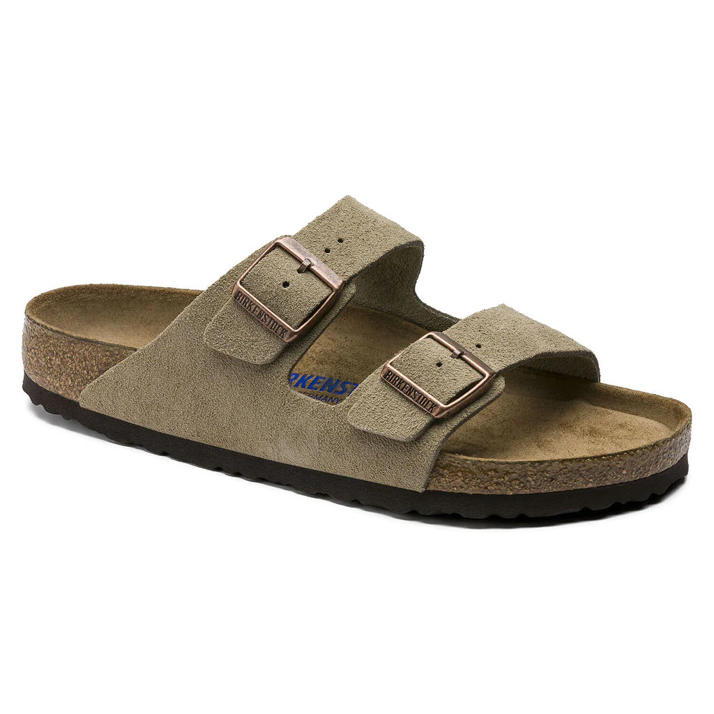 Arizona Suede Soft Footbed - Taupe - Image 5