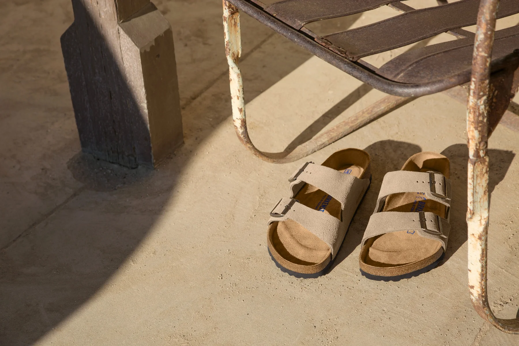 Arizona Suede Soft Footbed - Taupe - Image 7