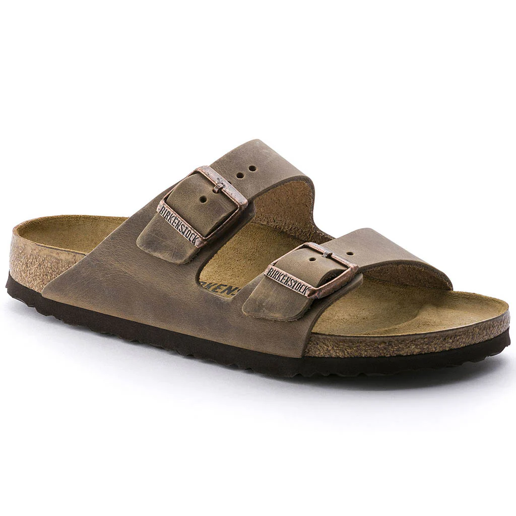Arizona Oiled Leather Narrow - Tobacco Brown - Image 3