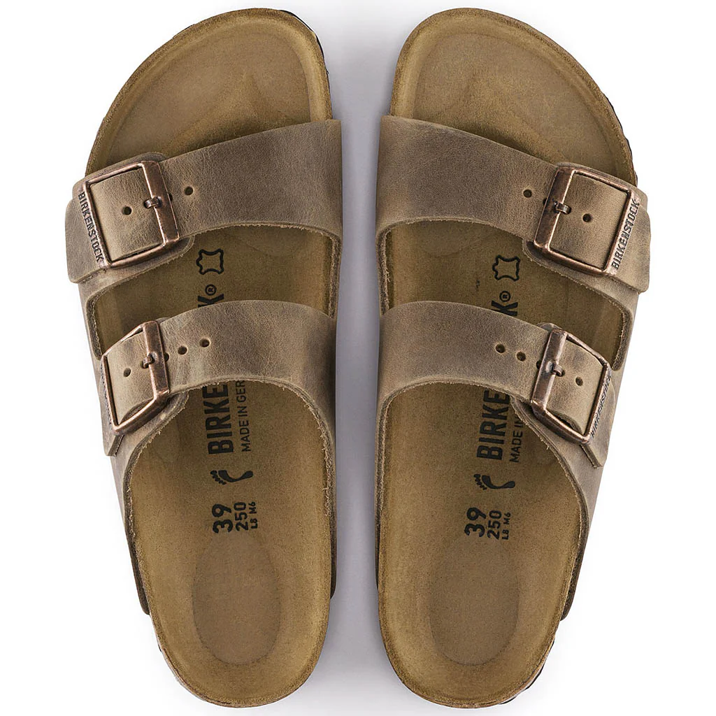 Arizona Oiled Leather Narrow - Tobacco Brown - Image 4