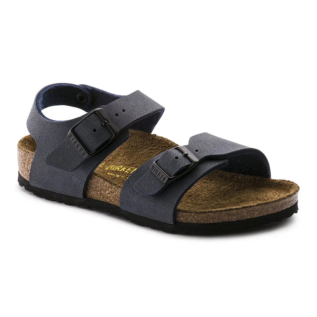 New York BirkiBuc Kids Narrow - Navy - Image 3