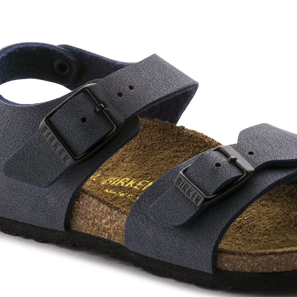 New York BirkiBuc Kids Narrow - Navy - Image 5