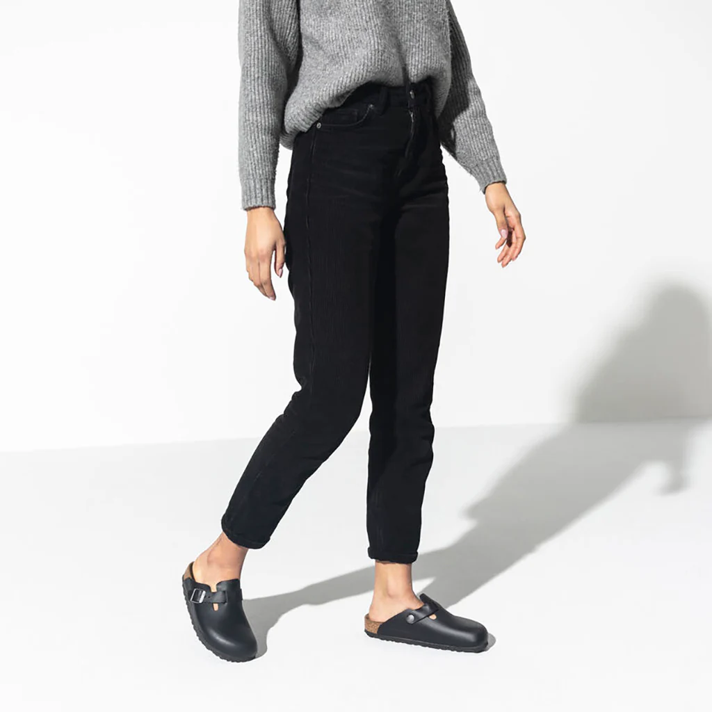 Boston Oiled Leather Narrow - Black - Image 8