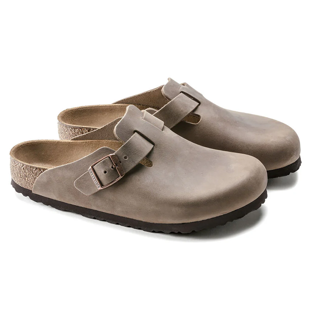 Boston Oiled Leather Narrow - Tobacco Brown - Image 4