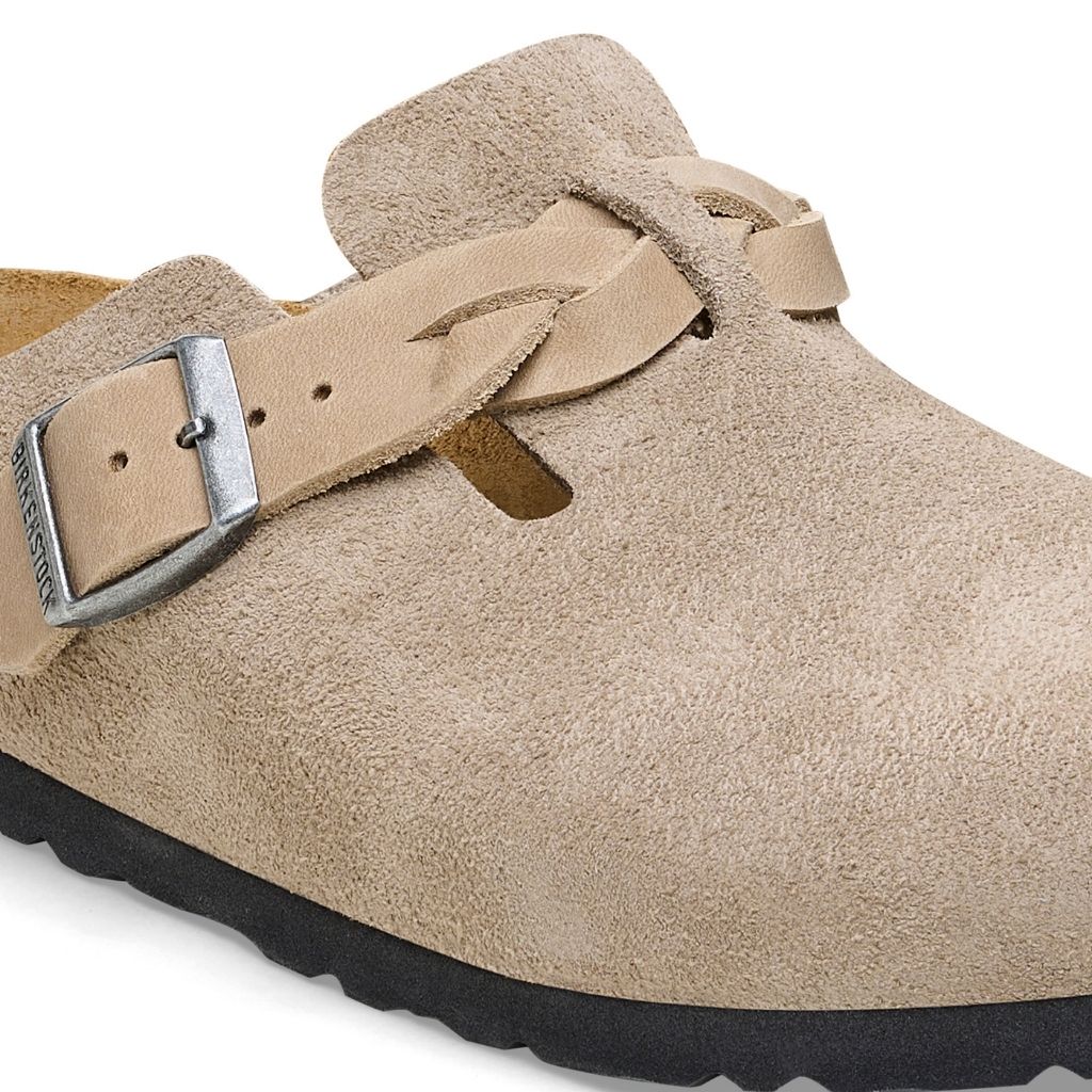 Boston Suede Braided Narrow - Taupe - Image 3