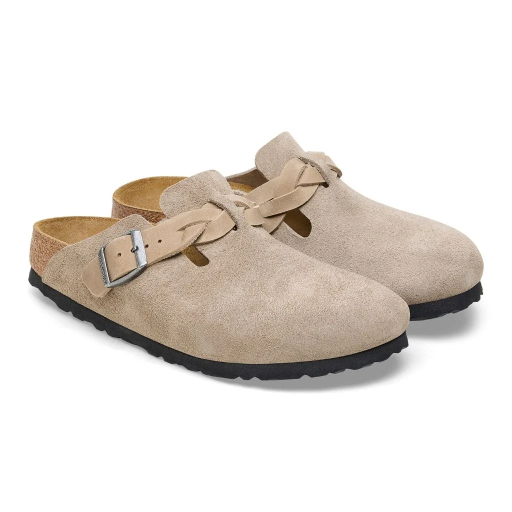 Boston Suede Braided Narrow - Taupe - Image 4