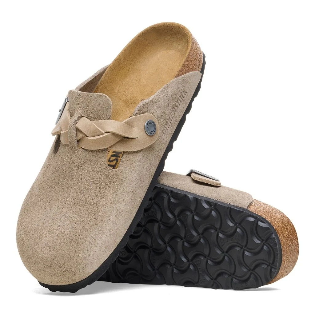 Boston Suede Braided Narrow - Taupe - Image 6