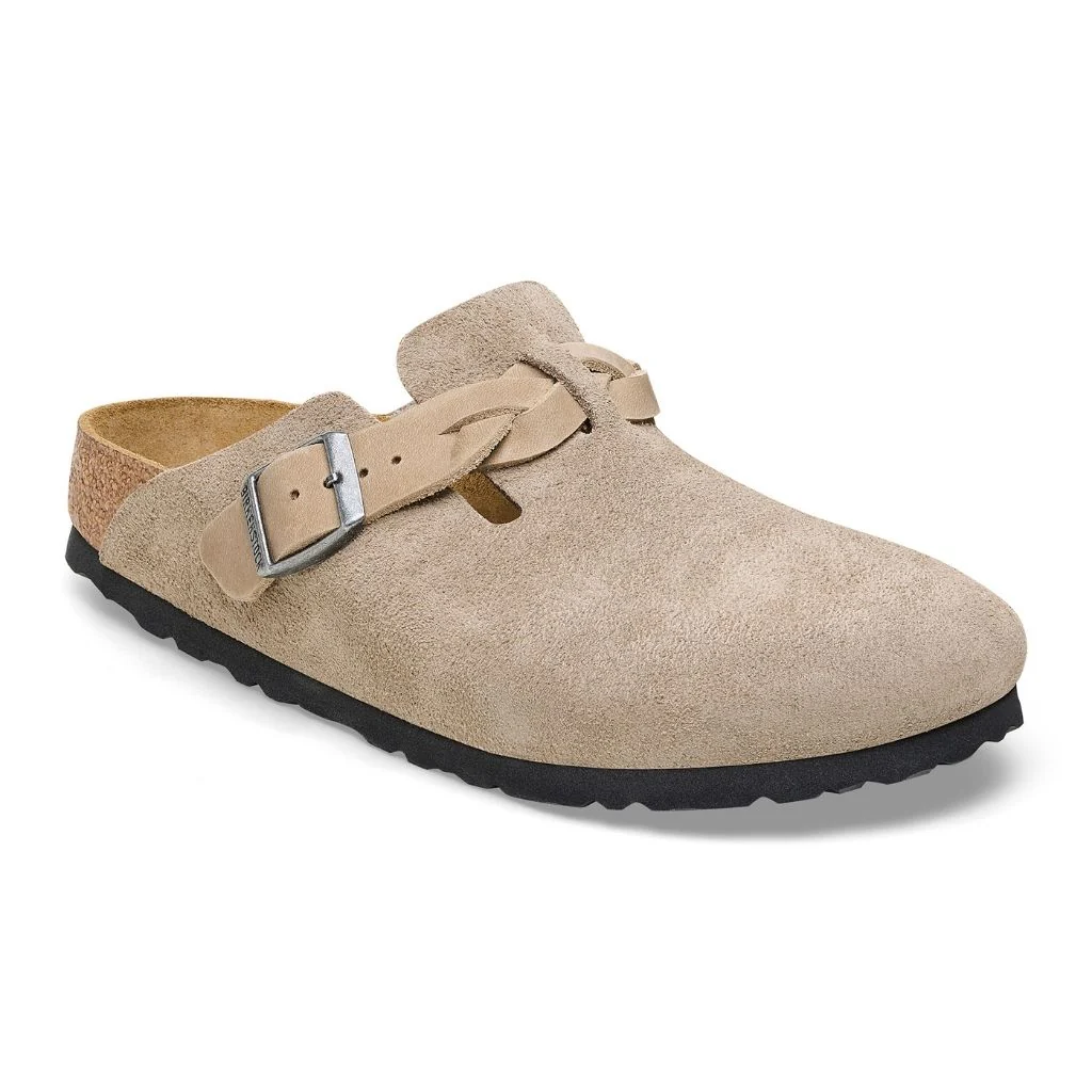 Boston Suede Braided Narrow - Taupe - Image 7