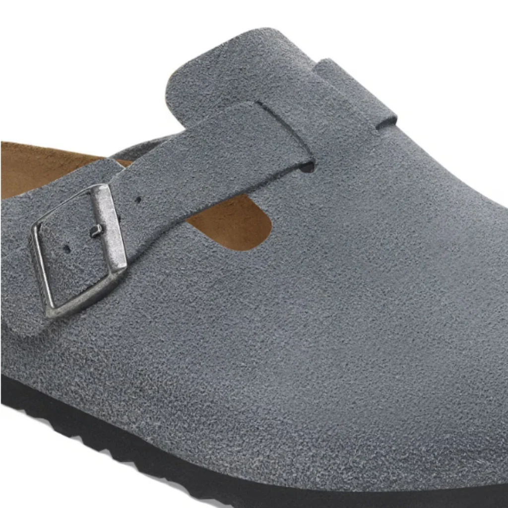 Boston Suede Soft Footbed -Basalt Grey - Image 3