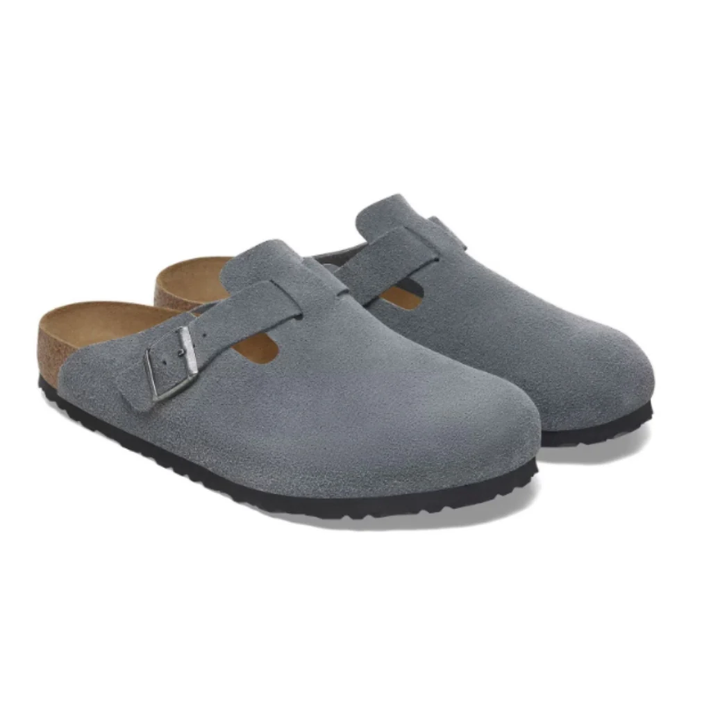 Boston Suede Soft Footbed -Basalt Grey - Image 4