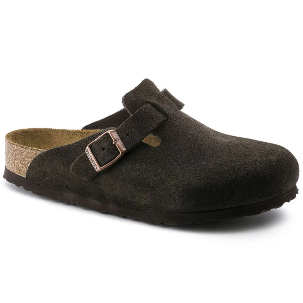 Boston Suede Soft Footbed Narrow - Mocca - Image 3