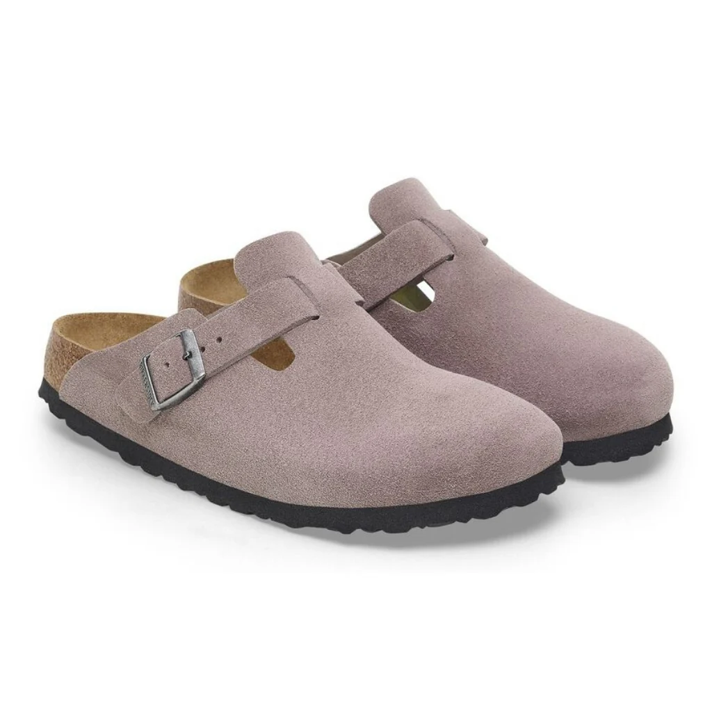 Boston Suede Soft Footbed Narrow - Faded Purple - Image 4
