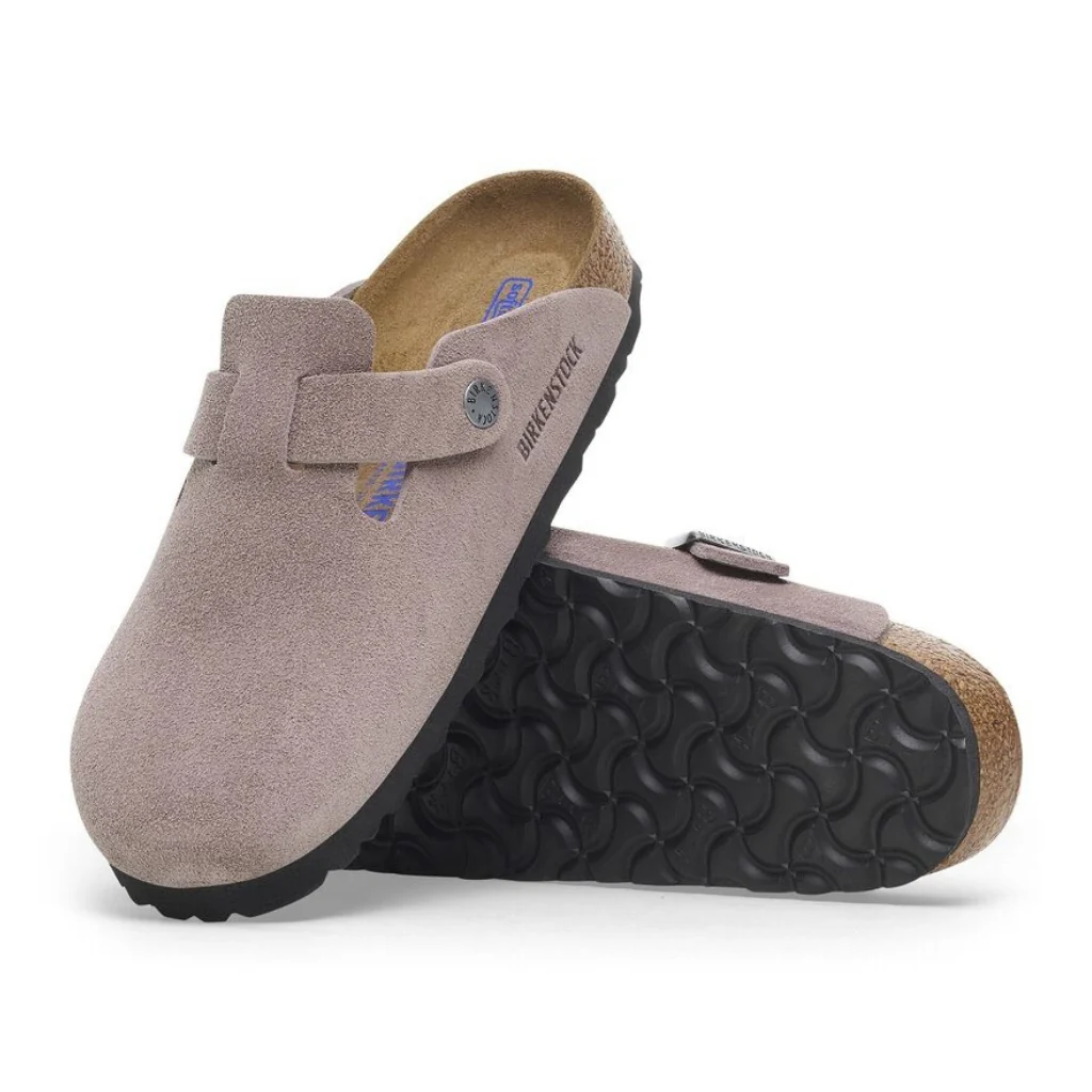 Boston Suede Soft Footbed Narrow - Faded Purple - Image 6