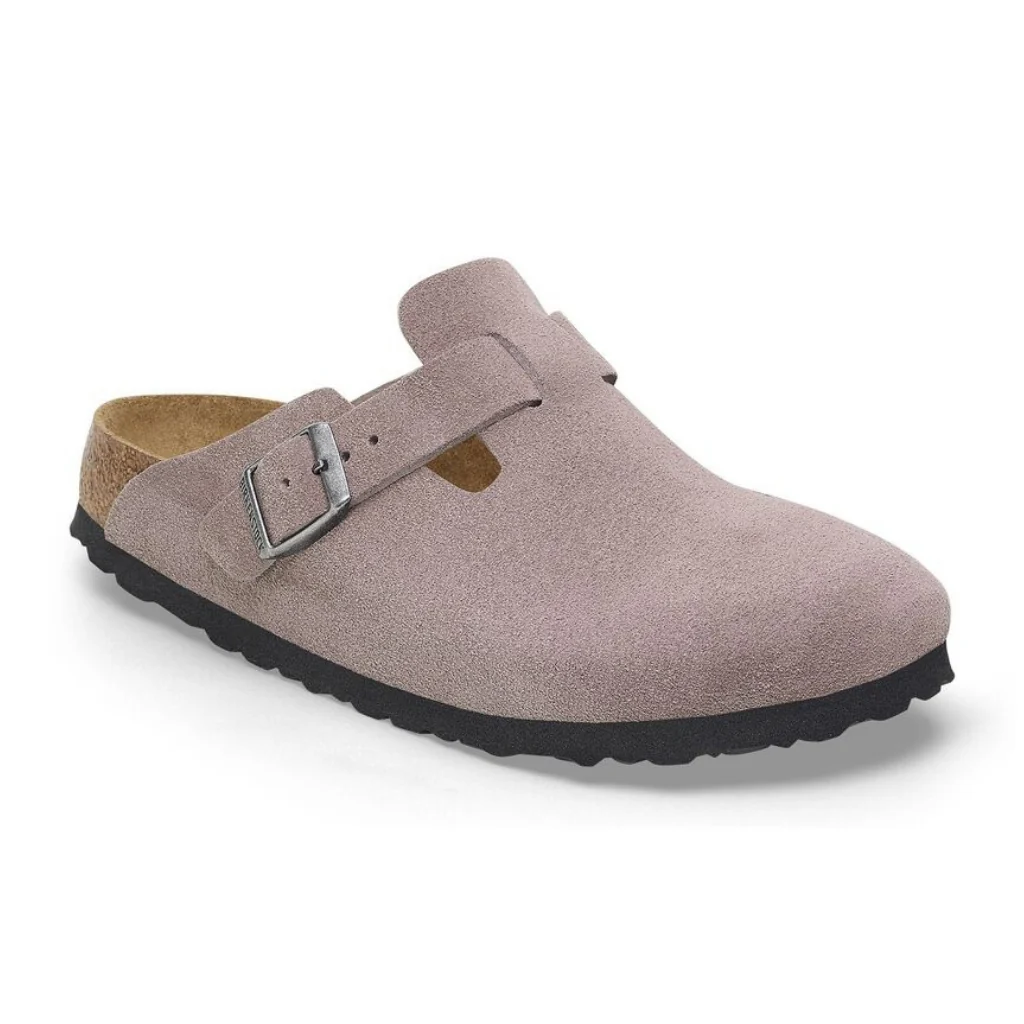 Boston Suede Soft Footbed Narrow - Faded Purple - Image 7