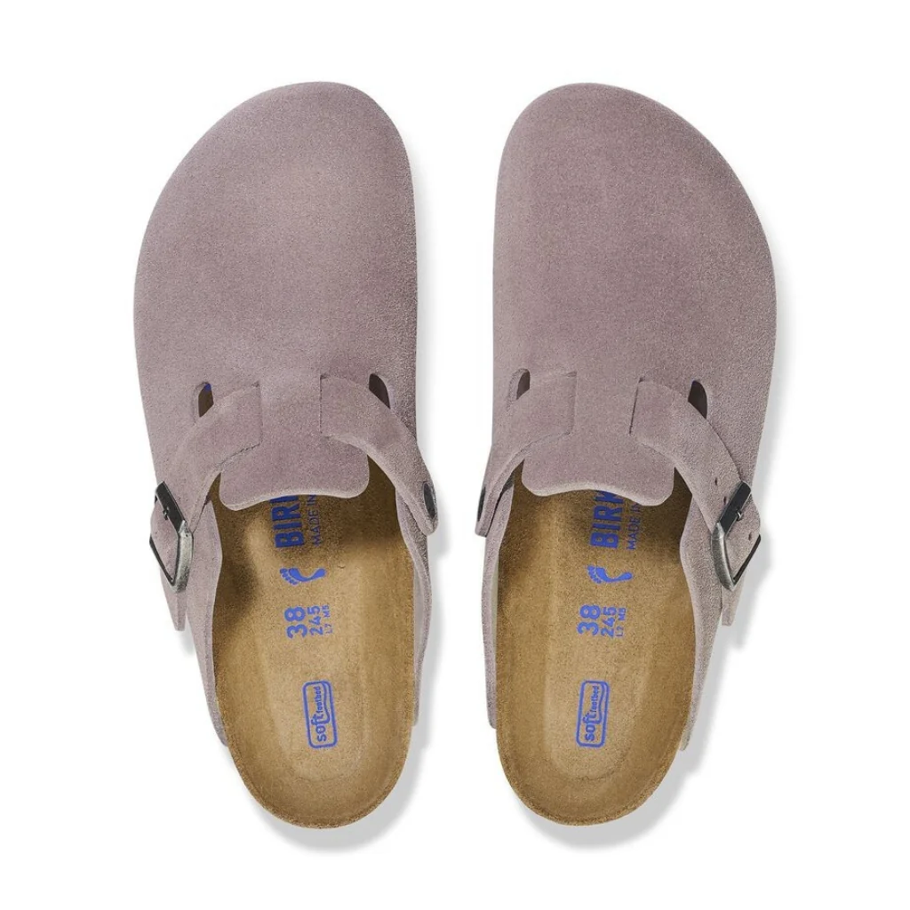 Boston Suede Soft Footbed Narrow - Faded Purple - Image 8