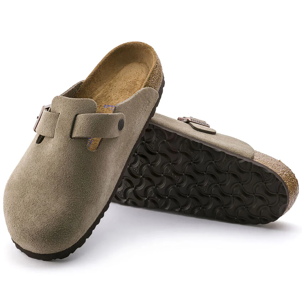 Boston Suede Soft Footbed - Taupe - Image 3